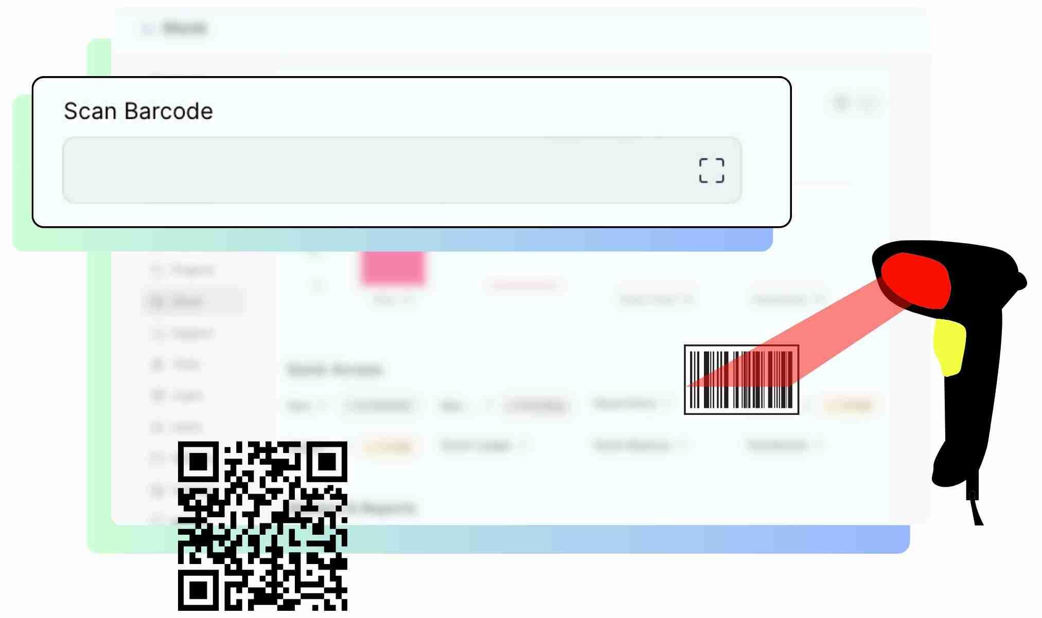 Mendukung Scan barcode di semua transaksi dengan mudah dan cepat